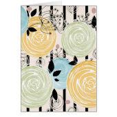 Retro, abstract flowers (Front)