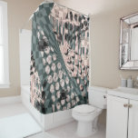 Retro Abstract Illusion   Shower Curtain at Zazzle