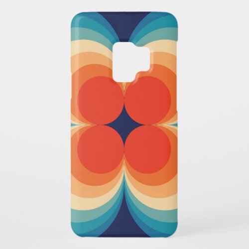 Retro Abstract Vintage Repeat Background Case_Mate Samsung Galaxy S9 Case