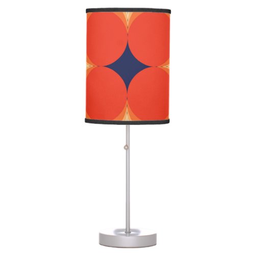 Retro Abstract Vintage Repeat Background Table Lamp