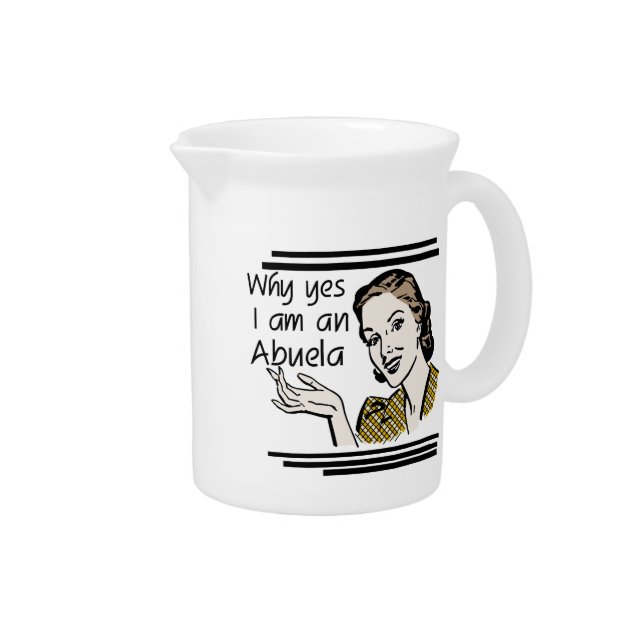 Retro Abuela Gits Pitcher (Right)
