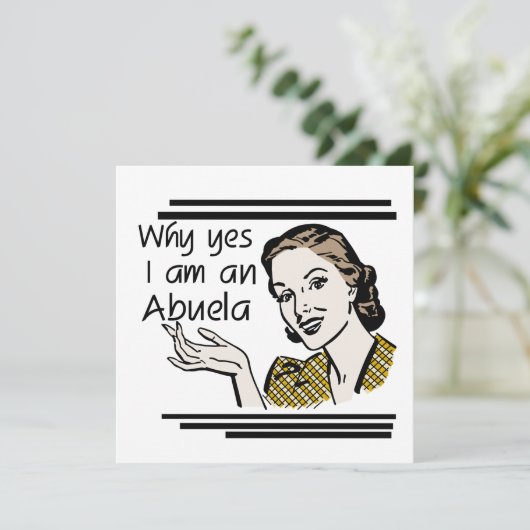 Retro Abuela T-shirts and Gifts (Standing Front)