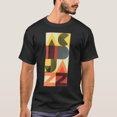 Retro Acid Jazz 90s Jazz T_Shirt