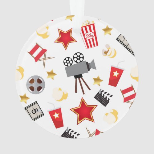 Retro Acting Movies TheatreTheater Ornament