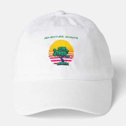 Retro Adventure Awaits Gamer Hat