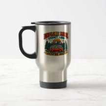 Retro Adventure Camping Coffee Mug | Explore More 