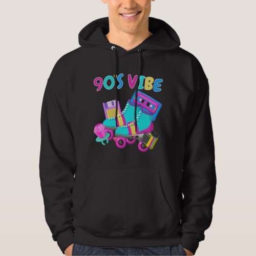 Retro Aesthetic Vintage 90s Vibe Costume Party Out Hoodie