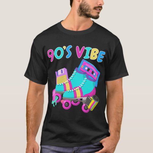 Retro Aesthetic Vintage 90s Vibe Costume Party Out T_Shirt