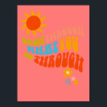 Retro Aesthetic Word Art for Girls, Tweens, Teens Poster<br><div class="desc">The latest addition to the collection.</div>