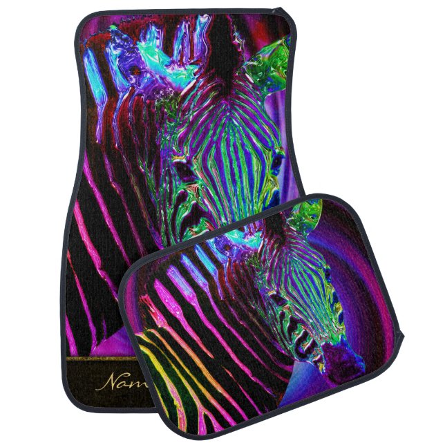 Retro Africa 3 Options Car Mat (Set)