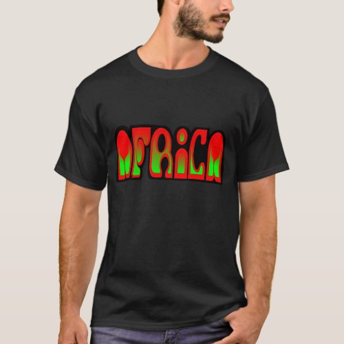 RETRO AFRIKA T_Shirt