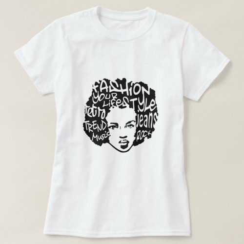 Retro Afro T_Shirt