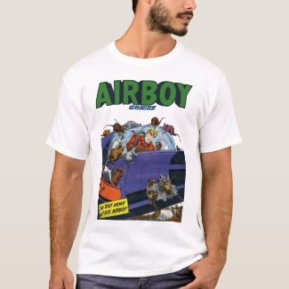 Retro Airboy Comics T-Shirt