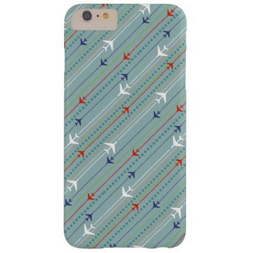 Retro Airplane Pattern iPhone 66s Plus Case