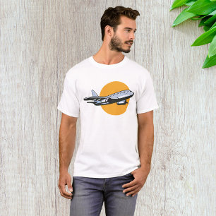 Retro Airplane Vintage Jet Travel Art Design T-Shirt