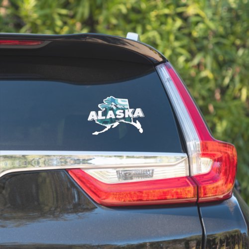 Retro Alaska Sticker