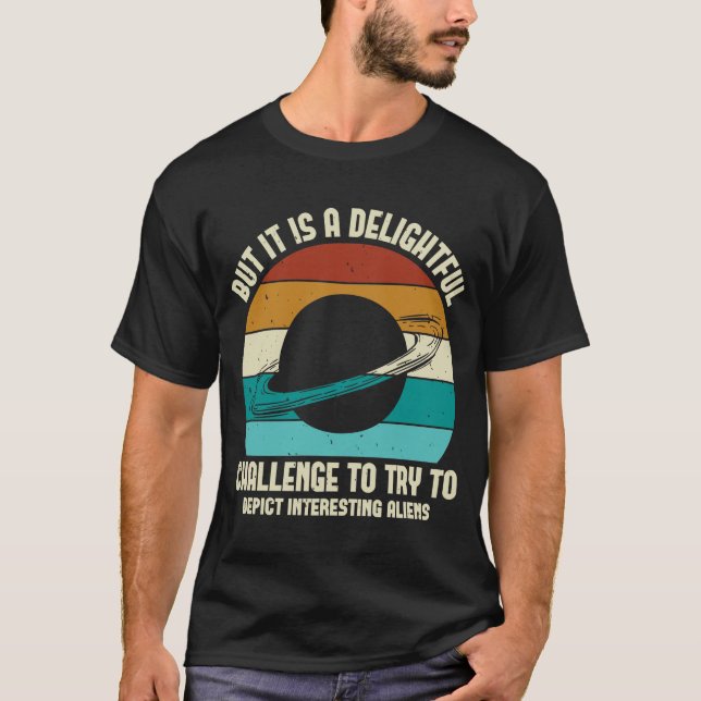 Retro Alien Shirt (Front)