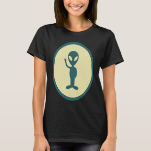 Retro Alien Vintage UFO T-Shirt