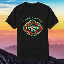 Retro Almost All Original Parts Personalized T-Shirt