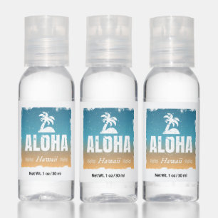 Retro Aloha Hawaii Hand Sanitizer
