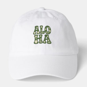 Retro Aloha Tropical Beach Aesthetic Custom Hat
