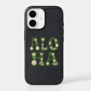 Retro Aloha Tropical Beach Aesthetic Custom iPhone 17 Case