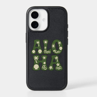Retro Aloha Tropical Beach Aesthetic Custom iPhone 17 Case