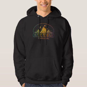 Retro Alpine Meadows Ski Adventure is Waiting Hoodie