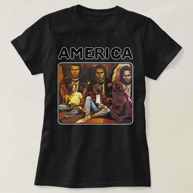 Retro america band rock gift for fans Essential  T-Shirt (Design Front)