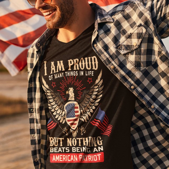 Retro American Eagle USA Pride T-Shirt (Creator Uploaded)