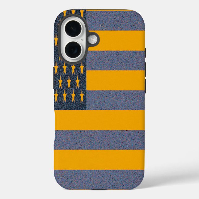 Retro American Flag  Case-Mate iPhone Case (Back)