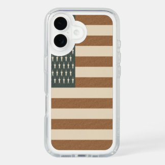 Retro American Flag  iPhone 16 Case