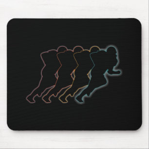 Retro  American football Artwork Mouse Pad