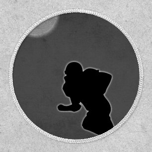 Retro American football design Patch