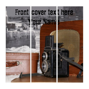 Retro analog Video Camera Triptych