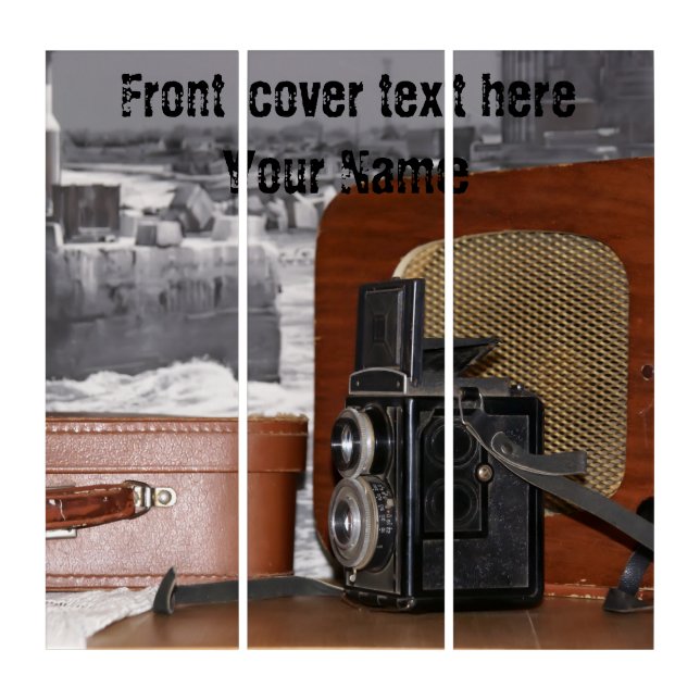 Retro analog Video Camera Triptych (Front)