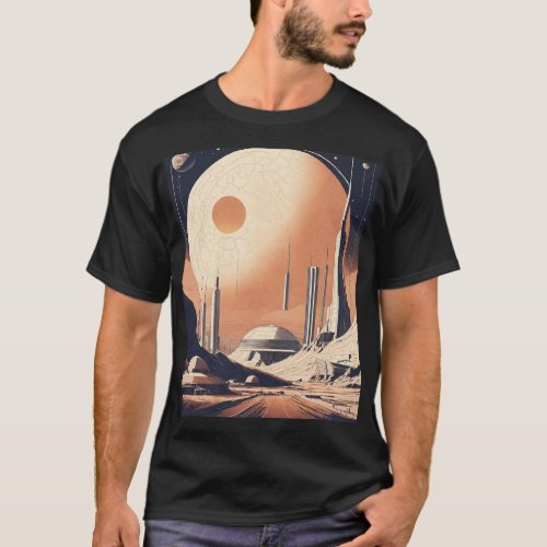 Retro ancient alien T_Shirt