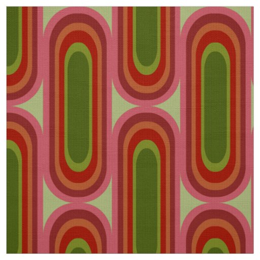 Retro and Mod vintage capsule fabric