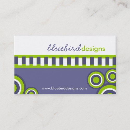 Retro and Modern Business Card