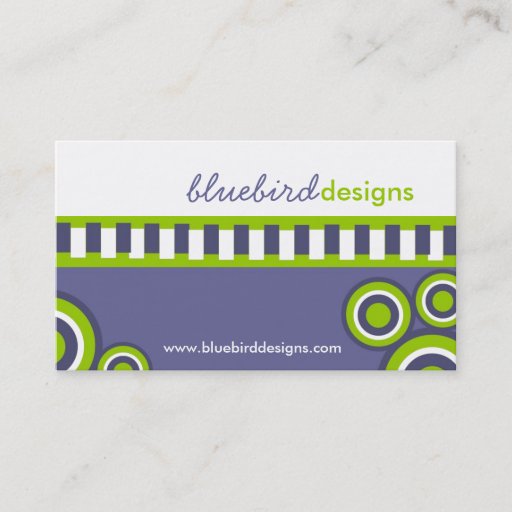 Customizable Retro and Modern Business Card