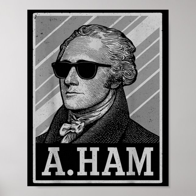 Retro Ander Hamilton Tee Funny Saying Men Women Ki Poster (Front)