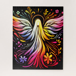 Retro Angel Posters for Adults 16x20 520 Piece Jigsaw Puzzle