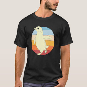 Retro Animal Zoo Bird  Antarctica Penguin T-Shirt