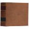 Retro Antique Book, faux leather bound brown