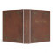 Retro Antique Book, faux leather bound brown
