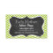 Retro Apple Green Chevron Stripes; Chalkboard look