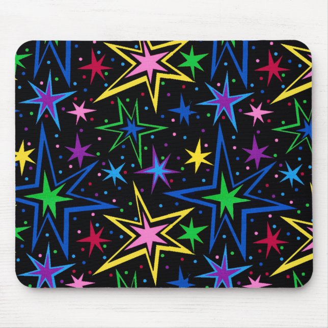 Retro Arcade Carpet Non Slip Mousepad #1-5 (Front)