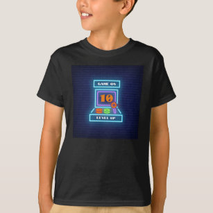 Retro Arcade Game Birthday Party T-Shirt
