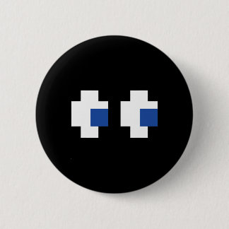 Retro Arcade Gaming Halloween Ghost Partner Group Button