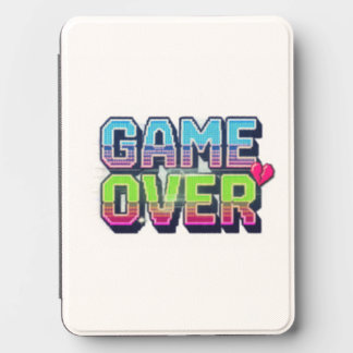 Retro arcade style game over text kindle cover